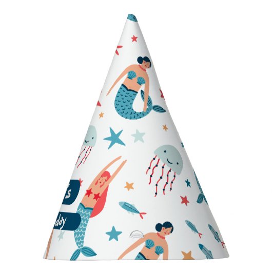 Mermaid Feesthoedjes (Rechts)