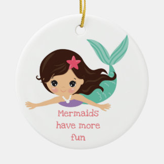 Mermaid-feestversiering Keramisch Ornament