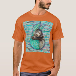 Mermaid ferret t-shirt