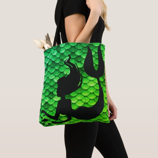 Mermaid Figuur & de Canvas tas van de Scales van h (Dichtbij)