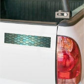 Mermaid Fish Scale Dragon Scale Scale Bumpersticker (Op Truck)