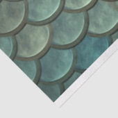 Mermaid Fish Scales Ontkoppelen achtergrond Aqua Tissuepapier (Detail)