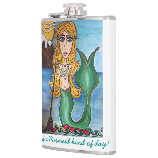Mermaid Flask Heupfles (Links)