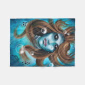 Mermaid Fleece Deken (Voorkant (Horizontaal))