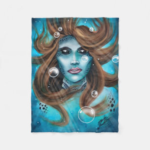Mermaid Fleece Deken