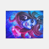 Mermaid Fleece Deken (Voorkant (Horizontaal))
