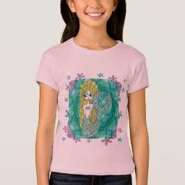 Mermaid Flowers T-shirt