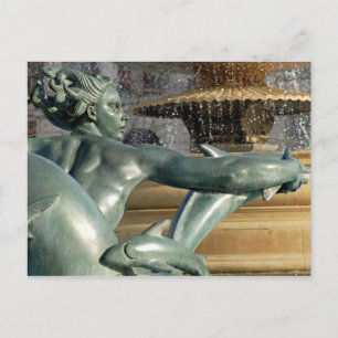 Mermaid Fountain Briefkaart