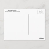 Mermaid Fountain Briefkaart (Achterkant)