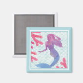 Mermaid Friends I Magneet (Voorkant / Achterkant)