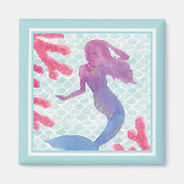 Mermaid Friends I Magneet (Voorkant)