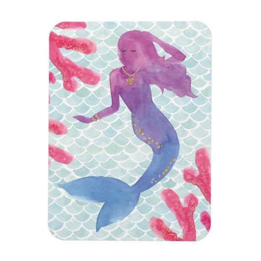 Mermaid Friends I Magneet (Verticaal)