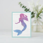 Mermaid Friends III Briefkaart (Staand voorkant)