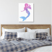 Mermaid Friends III Canvas Afdruk (Insitu (Slaapkamer))