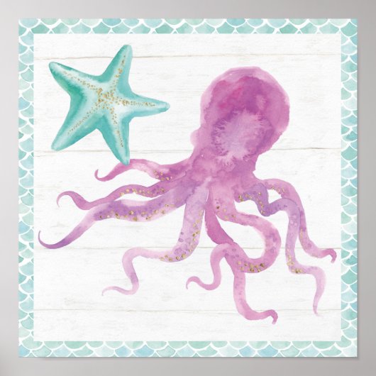 Mermaid Friends V Poster (Voorkant)