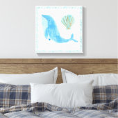 Mermaid Friends VII Canvas Afdruk (Insitu (Slaapkamer))