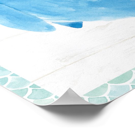 Mermaid Friends VII Poster (Hoek)