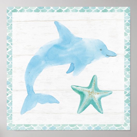 Mermaid Friends VIII Poster (Voorkant)