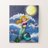 Mermaid Game Puzzle Legpuzzel (Verticaal)