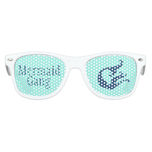 Mermaid Gang Party Shades Zonnebril (Voorkant)