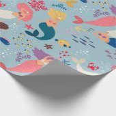 Mermaid Gathering Cadeaupapier (Hoek)