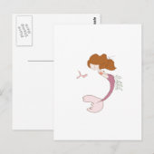 Mermaid Gaze Briefkaart (Voorkant / Achterkant)