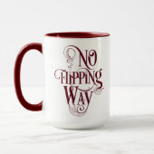 Mermaid Geïnspireerde rode Mok (Links)