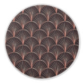 Mermaid/Geometrisch ontwerp Keramische Knop (Voorkant)