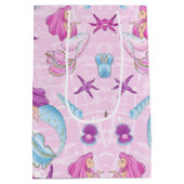 Mermaid Gift Bag Medium Cadeauzakje (Achterkant)