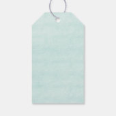 Mermaid Gift Wrap Gepersonaliseerd Happy Birthday Cadeaulabel (Achterkant)