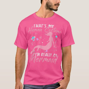 Mermaid Gifts for Tiener Water Seashell nymph Kind T-shirt