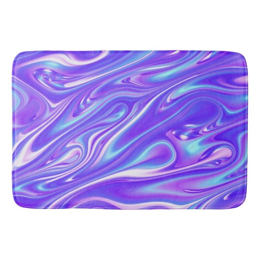 Mermaid Giggles Abstract Badmat (Voorkant)