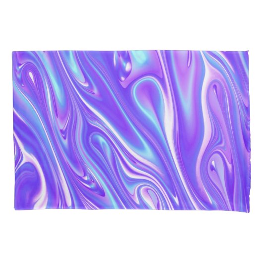 Mermaid Giggles Abstract Kussensloop (Voorkant)