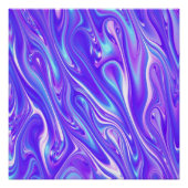 Mermaid Giggles Abstract Perfect Poster (Voorkant)