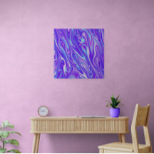 Mermaid Giggles Abstract