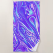 Mermaid Giggles Abstract Strandlaken (Voorkant)