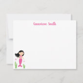 Mermaid Girl Notitiekaartje (Voorkant)