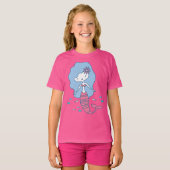 Mermaid Girl Pink T shirt (Voorkant volledig)