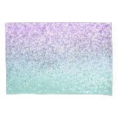 Mermaid Girls Glitter 1b (Faux Glitter) #pastel Kussensloop (Voorkant)