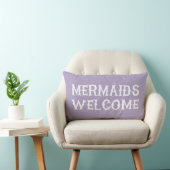 Mermaid Girls Nursery Bedroom Decor Pillow Kussen (Stoel)