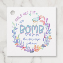 Mermaid Girls zijn de labels van de bom.