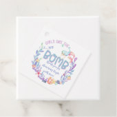 Mermaid Girls zijn de labels van de bom. (In situ)