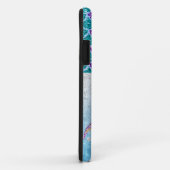 Mermaid Glitter Illustration with Tail Scales Case-Mate iPhone Case (Achterkant/rechts)