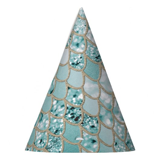 Mermaid Glitter Scales #3 #shiny Feesthoedjes (Links)