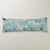 Mermaid Glitter Scales #3 #shiny Lichaamskussen (Achterkant)