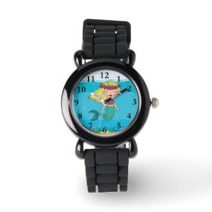 Mermaid Glitter Watch Horloge