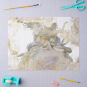 Mermaid Gold Silver Onderdruk  ontkoppeling Tissuepapier (Craft)