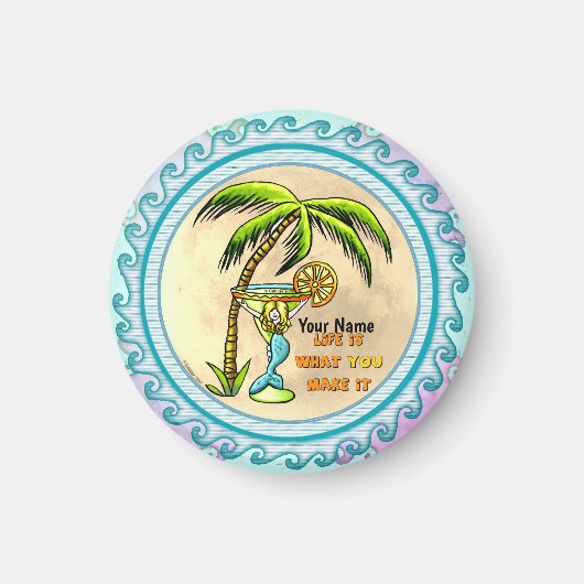 Mermaid Good Life Magneet (Voorkant)