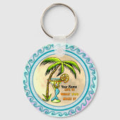 Mermaid Good Life Sleutelhanger (Voorkant)