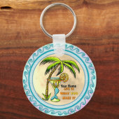 Mermaid Good Life Sleutelhanger (Voorkant)